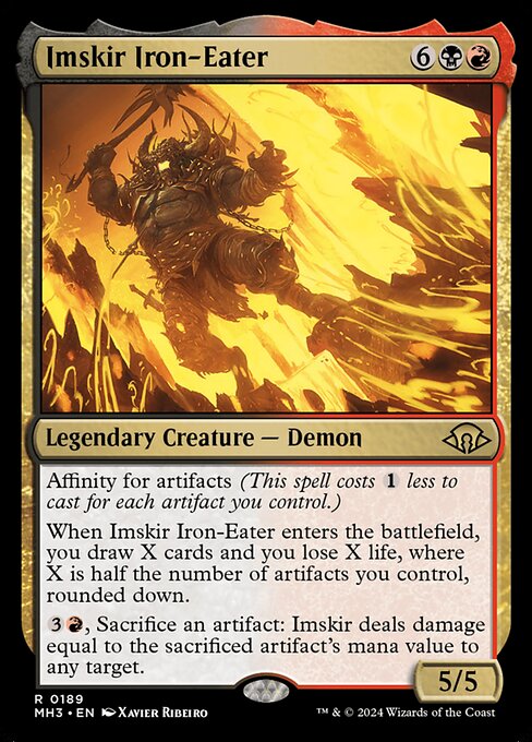 Magic the Gathering Card - Imskir Iron-Eater - MTG Circle