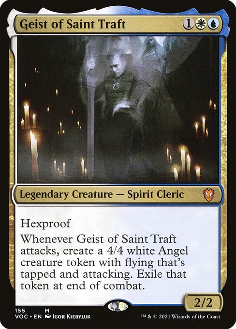 Magic the Gathering Card - Geist of Saint Traft - MTG Circle
