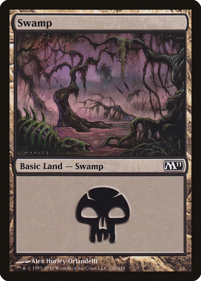 Magic the Gathering Card - Swamp - MTG Circle