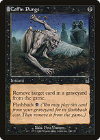 Magic the Gathering Card - Coffin Purge - MTG Circle