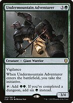 Magic the Gathering Card - Undermountain Adventurer - MTG Circle