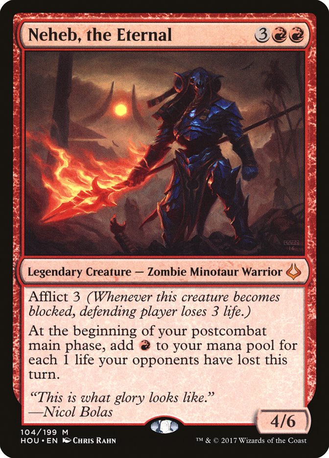 Magic the Gathering Card - Neheb, the Eternal - MTG Circle