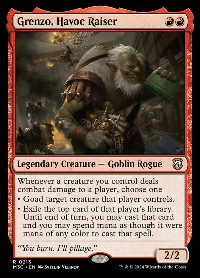 Magic the Gathering Card - Grenzo, Havoc Raiser - MTG Circle
