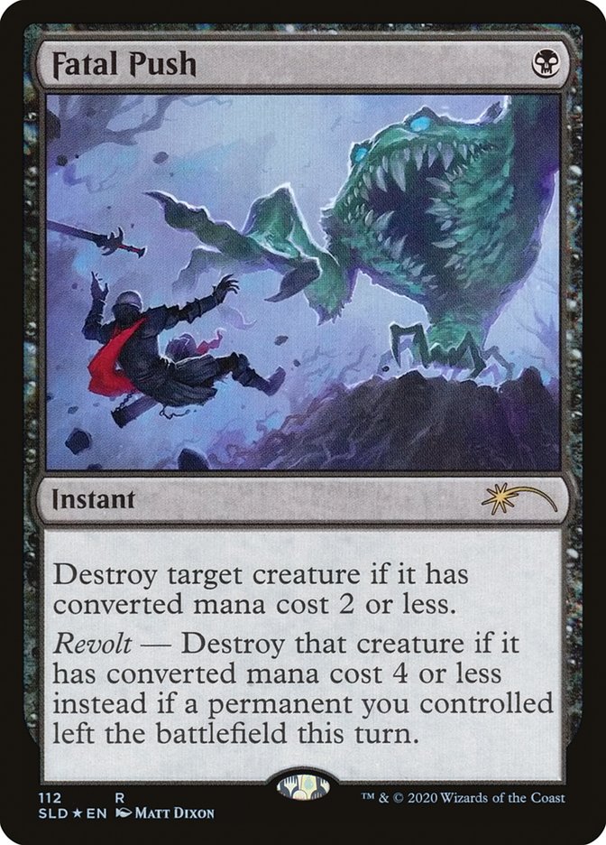 Magic the Gathering Card - Fatal Push - MTG Circle