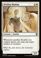 Magic the Gathering Card - Binding Mummy - MTG Circle
