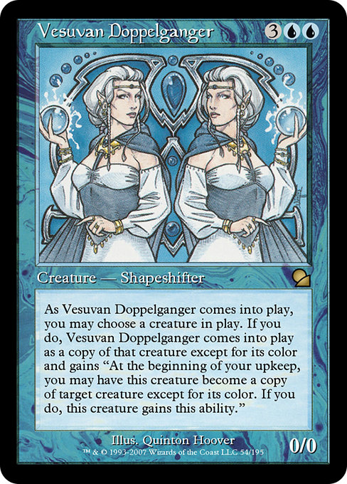 Magic the Gathering Card - Vesuvan Doppelganger - MTG Circle