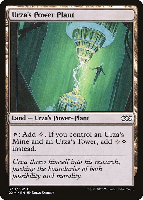 Magic the Gathering Card - Urza's Power Plant - MTG Circle