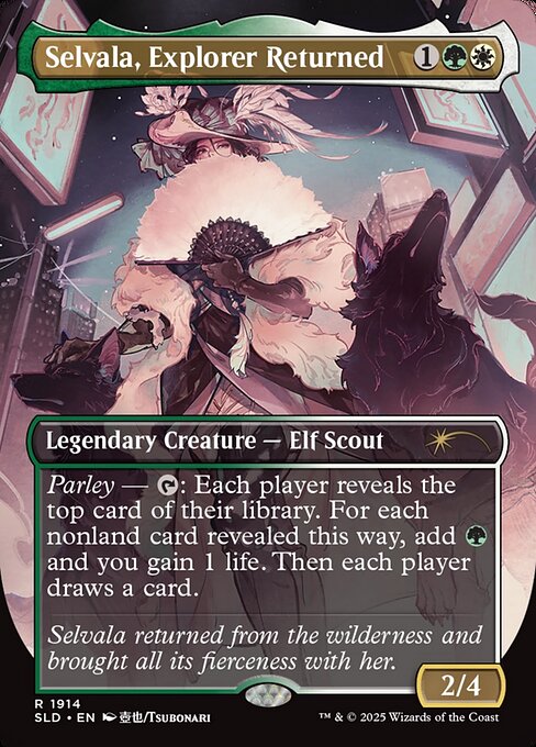 Magic the Gathering Card - Selvala, Explorer Returned - MTG Circle