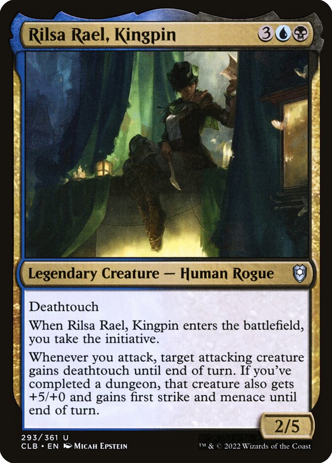 Magic the Gathering Card - Rilsa Rael, Kingpin - MTG Circle