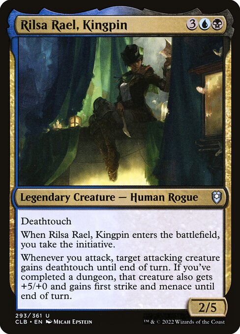 Magic the Gathering Card - Rilsa Rael, Kingpin - MTG Circle