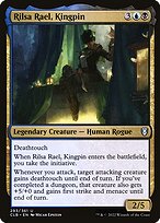 Magic the Gathering Card - Rilsa Rael, Kingpin - MTG Circle