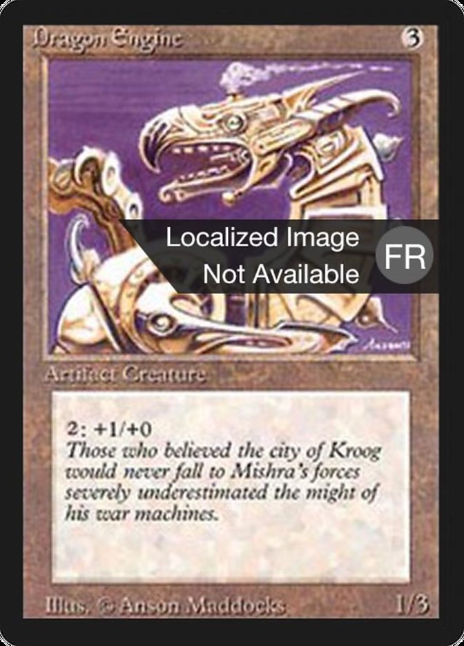 Magic the Gathering Card - Dragon Engine - MTG Circle
