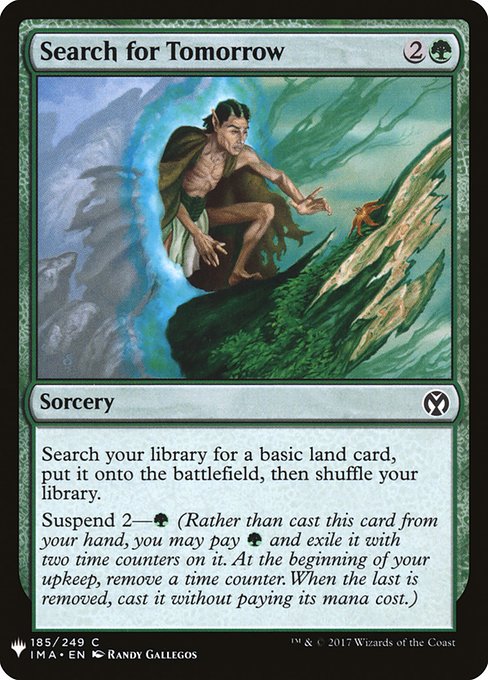 Magic the Gathering Card - Search for Tomorrow - MTG Circle