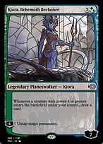 Magic the Gathering Card - Kiora, Behemoth Beckoner - MTG Circle