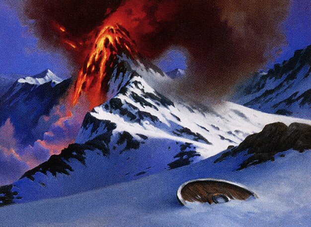 Snow-Covered Mountain