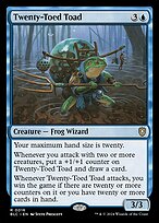 Magic the Gathering Card - Twenty-Toed Toad - MTG Circle