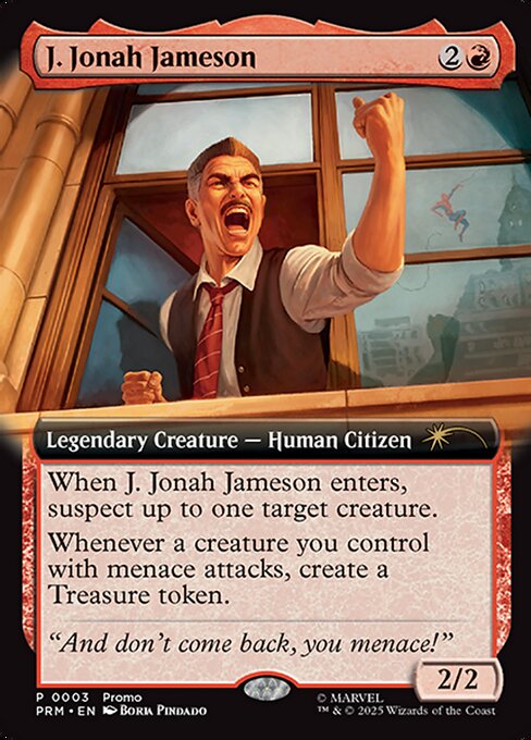 Magic the Gathering Card - J. Jonah Jameson - MTG Circle