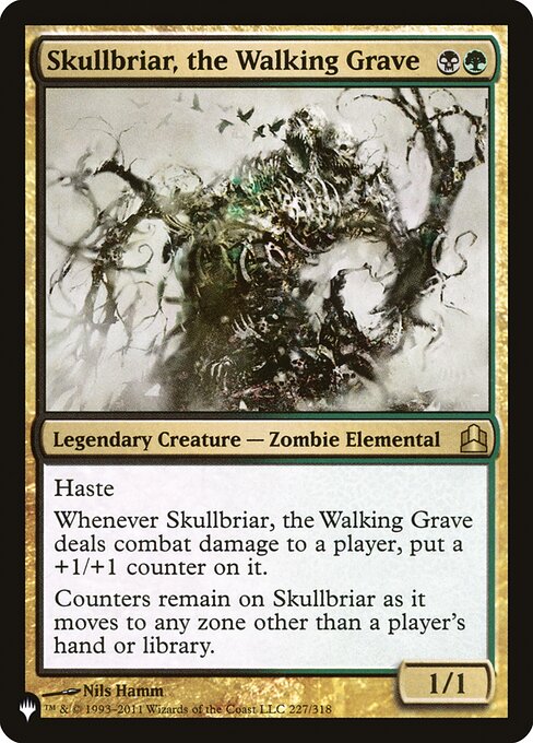 Magic the Gathering Card - Skullbriar, the Walking Grave - MTG Circle