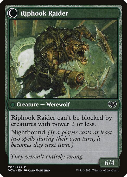 Magic the Gathering Card - Riphook Raider - MTG Circle