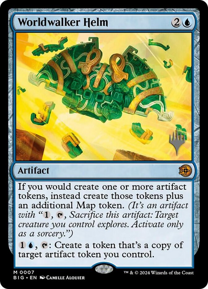 Magic the Gathering Card - Worldwalker Helm - MTG Circle
