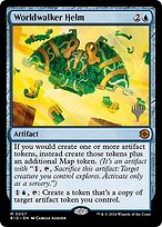 Magic the Gathering Card - Worldwalker Helm - MTG Circle