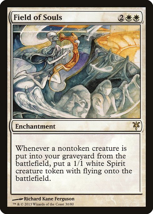 Magic the Gathering Card - Field of Souls - MTG Circle
