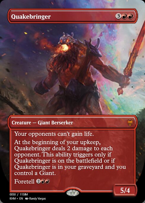 Magic the Gathering Card - Quakebringer - MTG Circle