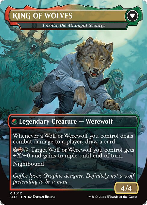 Magic the Gathering Card - Tovolar, the Midnight Scourge - MTG Circle
