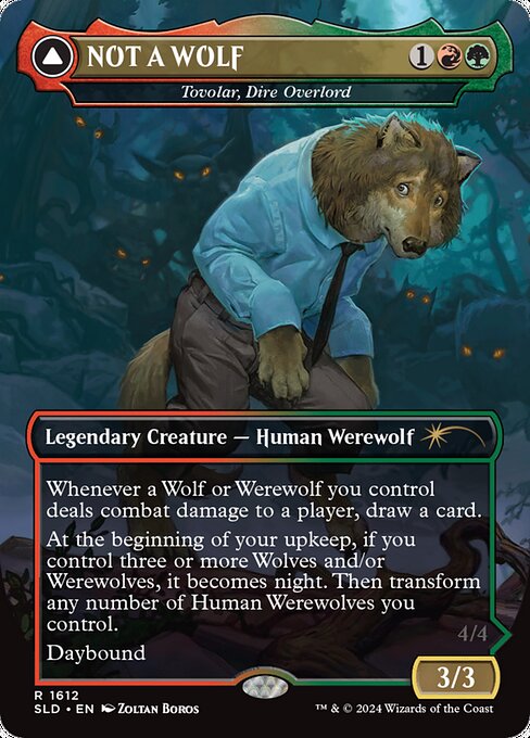 Magic the Gathering Card - Tovolar, Dire Overlord - MTG Circle
