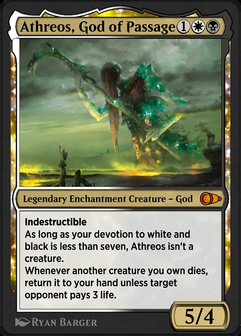 Magic the Gathering Card - Athreos, God of Passage - MTG Circle