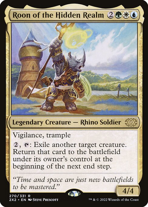 Magic the Gathering Card - Roon of the Hidden Realm - MTG Circle