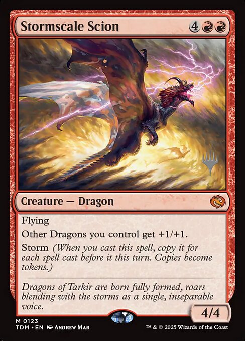 Magic the Gathering Card - Stormscale Scion - MTG Circle