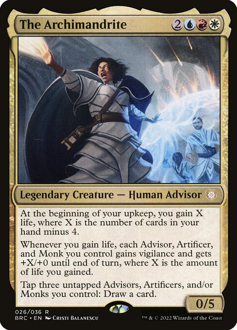 Magic the Gathering Card - The Archimandrite - MTG Circle