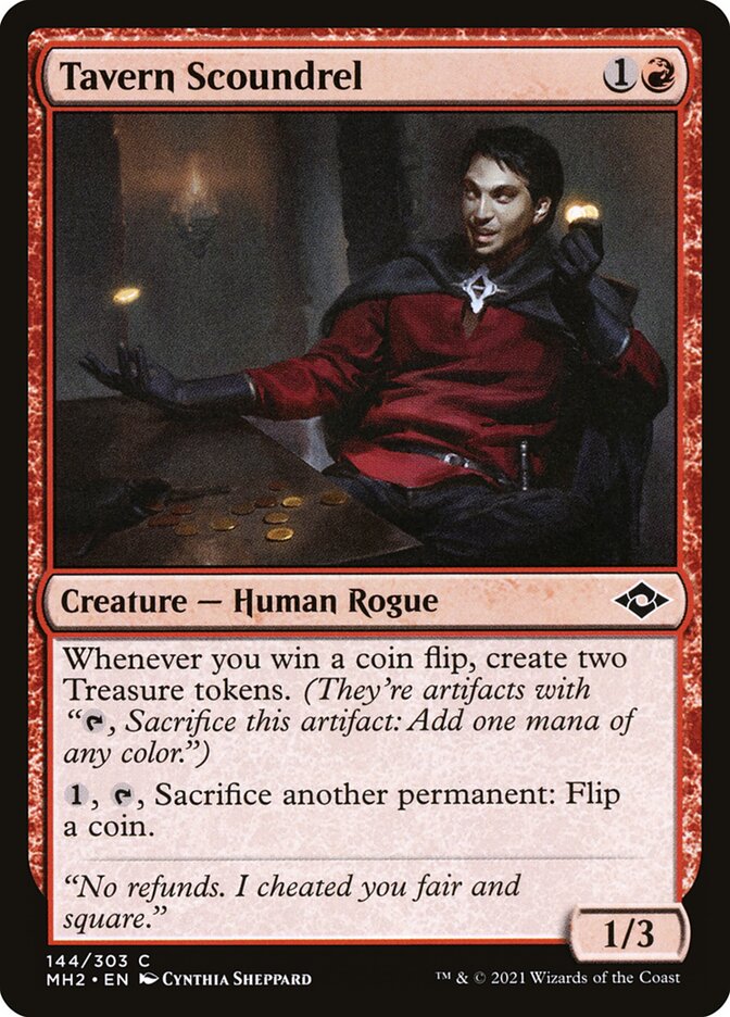 Magic the Gathering Card - Tavern Scoundrel - MTG Circle