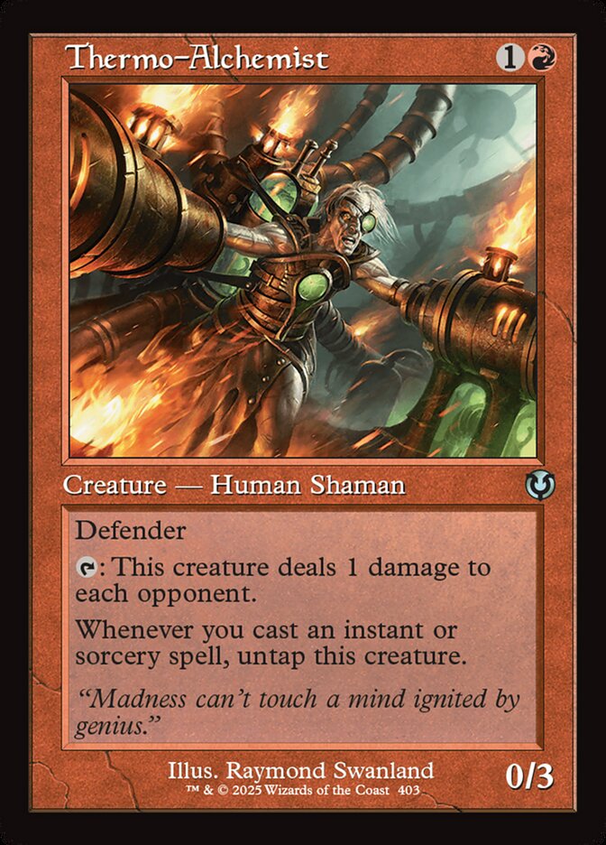 Magic the Gathering Card - Thermo-Alchemist - MTG Circle