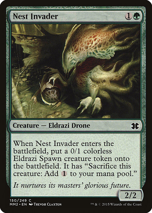 Magic the Gathering Card - Nest Invader - MTG Circle