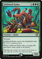 Magic the Gathering Card - Lifeblood Hydra - MTG Circle