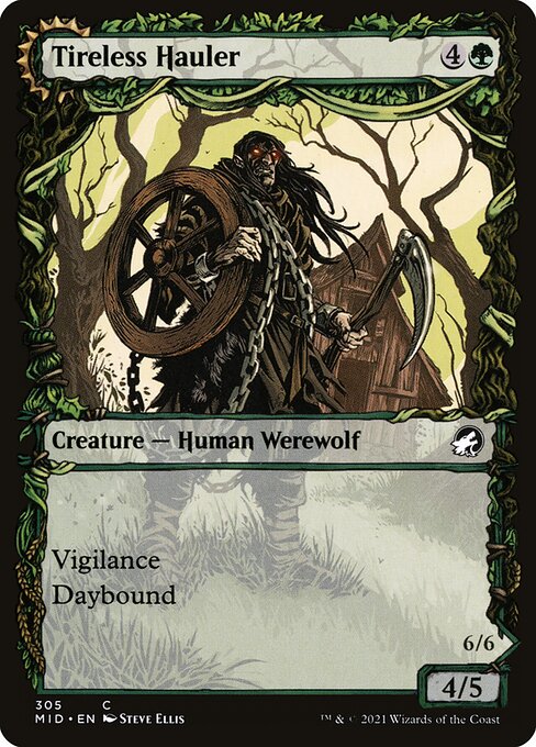 Magic the Gathering Card - Tireless Hauler - MTG Circle