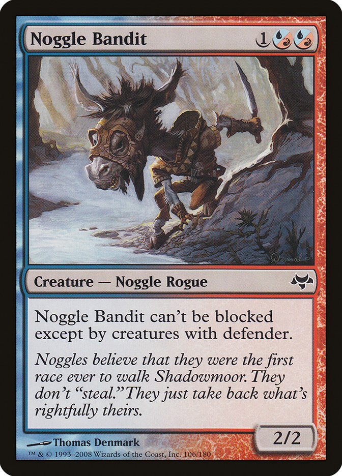 Magic the Gathering Card - Noggle Bandit - MTG Circle