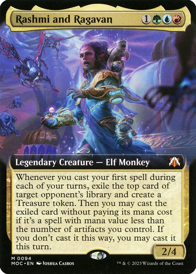 Magic the Gathering Card - Rashmi and Ragavan - MTG Circle