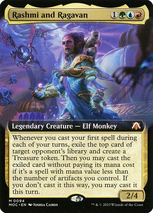 Magic the Gathering Card - Rashmi and Ragavan - MTG Circle