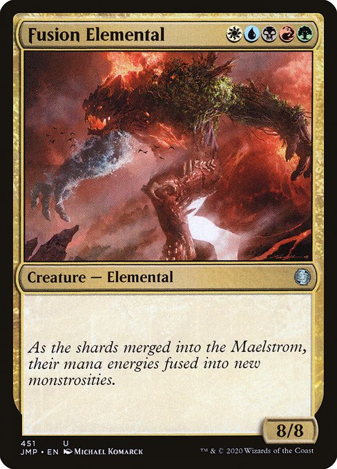 Magic the Gathering Card - Fusion Elemental - MTG Circle