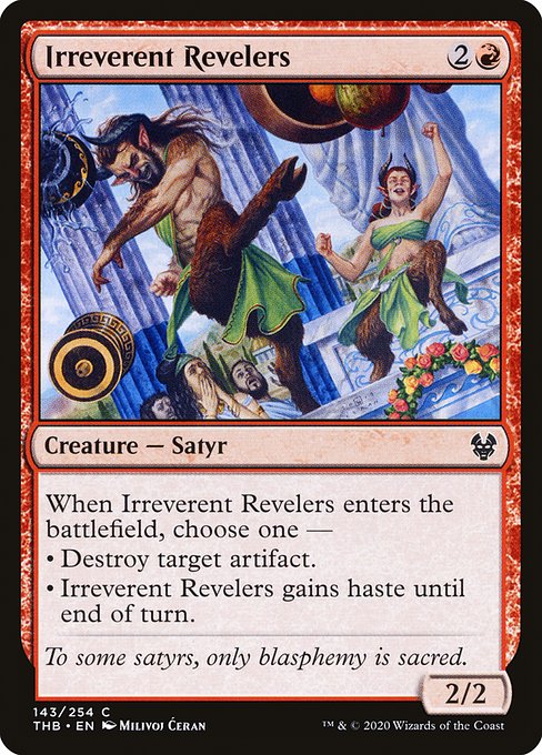 Magic the Gathering Card - Irreverent Revelers - MTG Circle