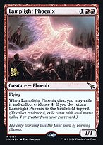 Magic the Gathering Card - Lamplight Phoenix - MTG Circle
