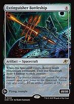 Magic the Gathering Card - Extinguisher Battleship - MTG Circle