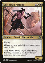 Magic the Gathering Card - Cliffhaven Vampire - MTG Circle
