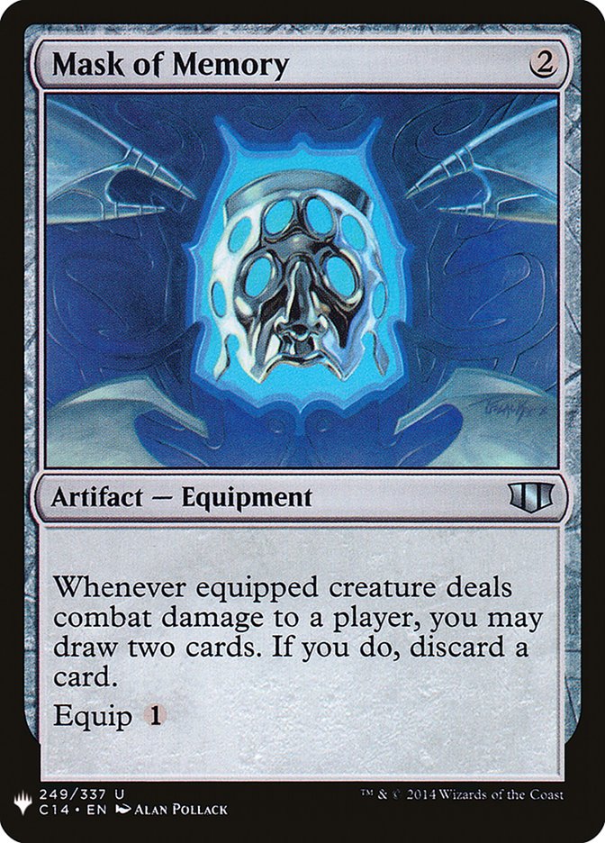 Magic the Gathering Card - Mask of Memory - MTG Circle