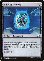 Magic the Gathering Card - Mask of Memory - MTG Circle