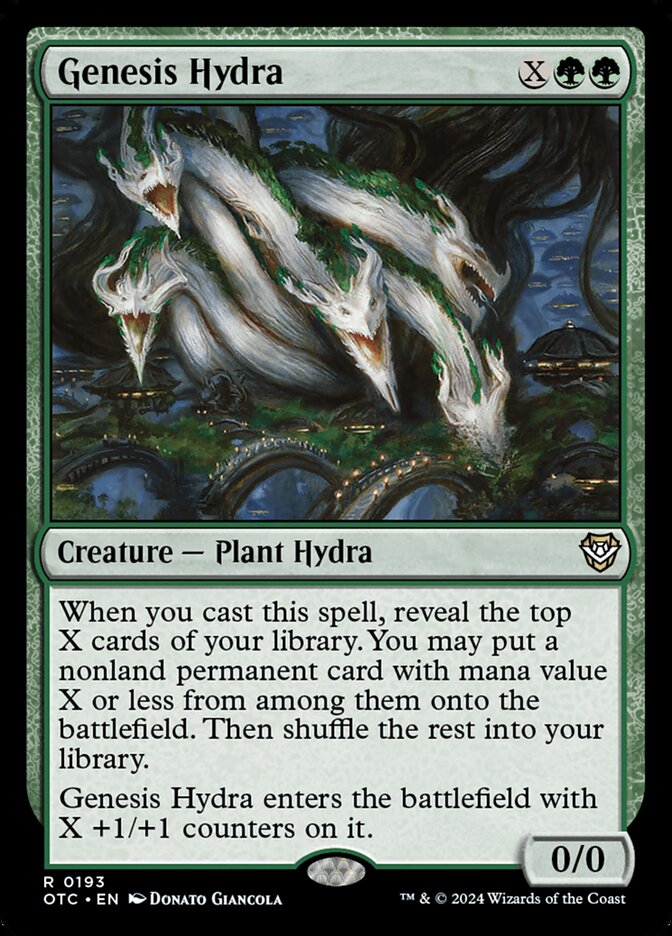 Magic the Gathering Card - Genesis Hydra - MTG Circle
