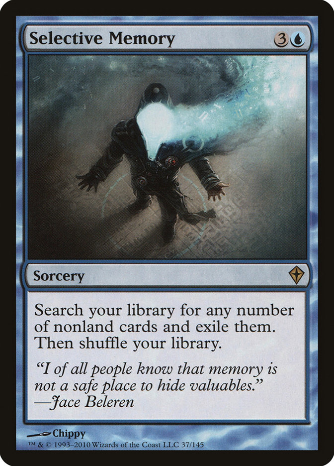 Magic the Gathering Card - Selective Memory - MTG Circle